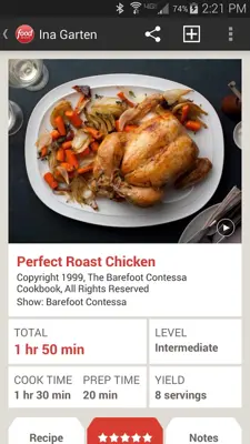 Food Network In the Kitchen android App screenshot 3